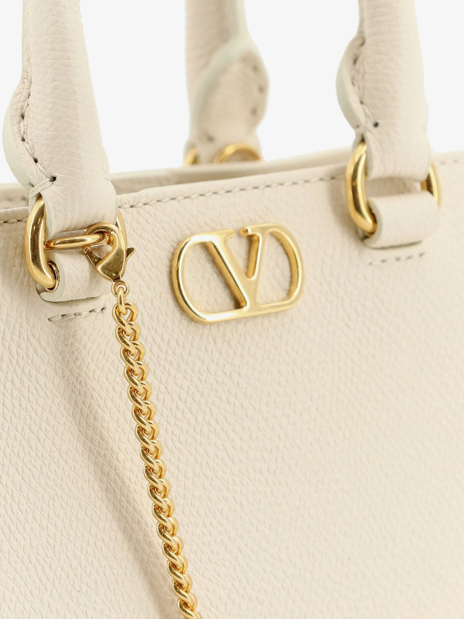 VLogo Signature Mini Leather Handbag.webp