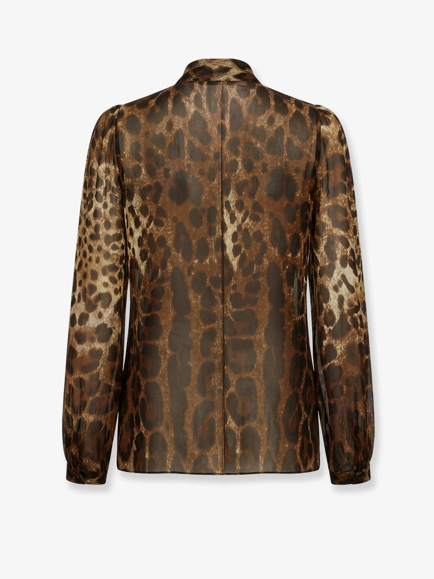 Chiffon shirt with animal print.webp