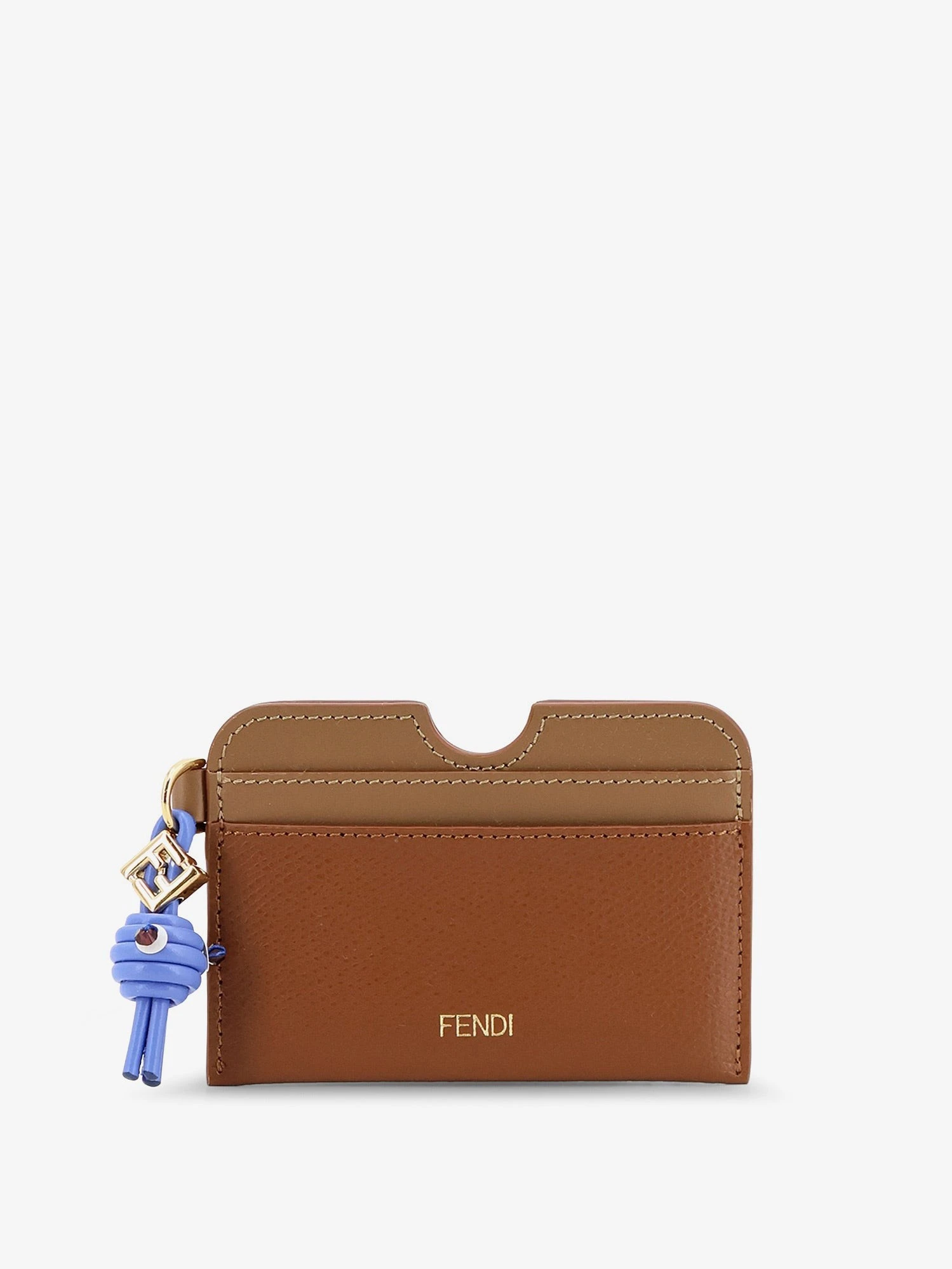FF Diamonds Leather Card Holder.webp