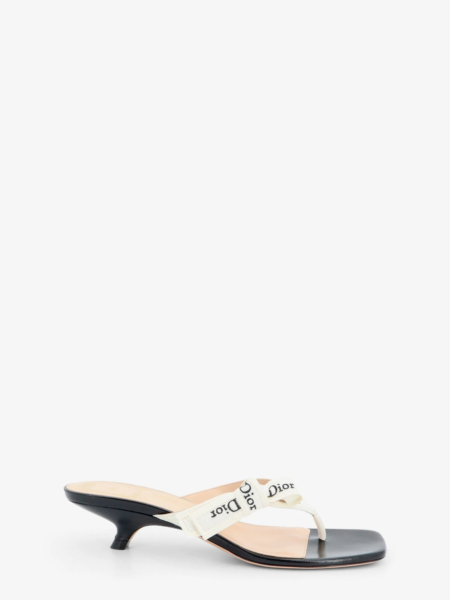 J'Adior cotton flip-flops with embroidered logo.webp