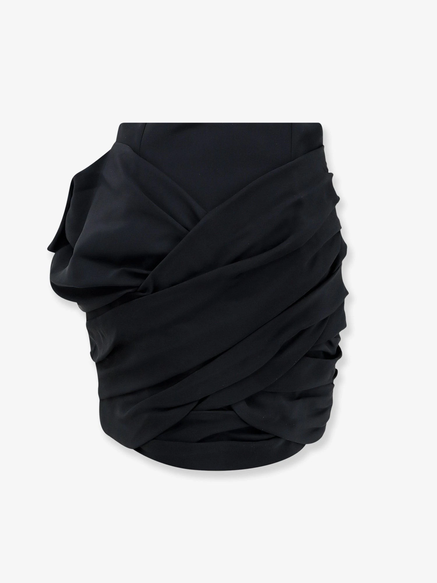 Draped mini skirt.webp