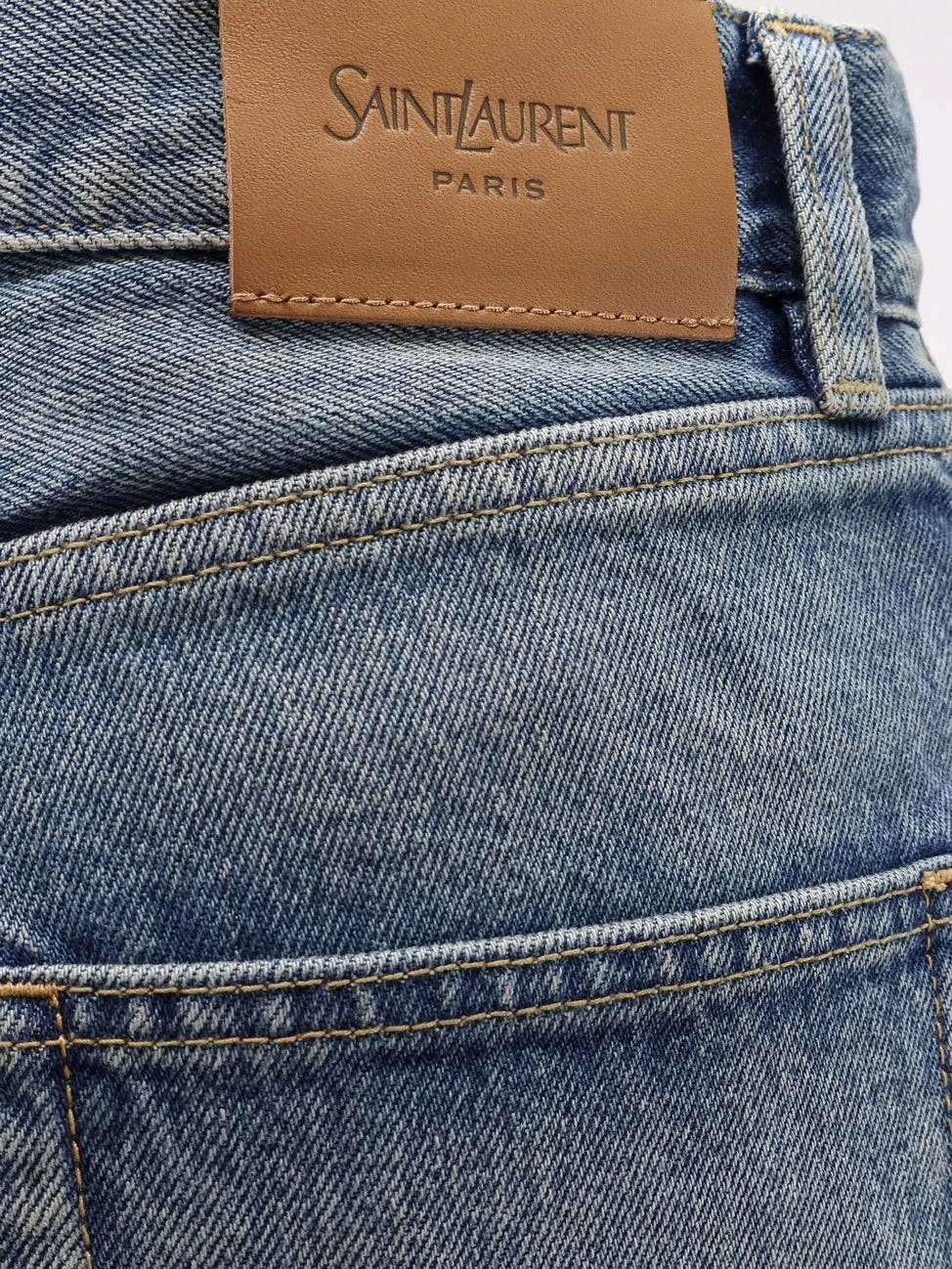 Ankle midi blue denim jeans.webp