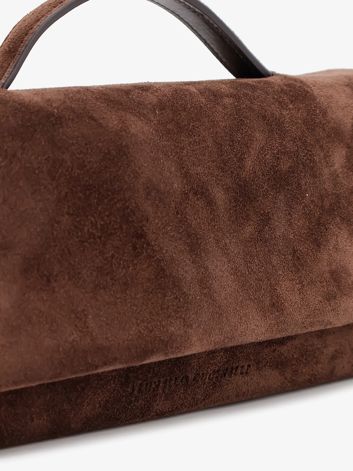 Essence suede handbag.webp